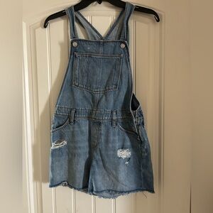 Old Navy Blue Denim Overalls